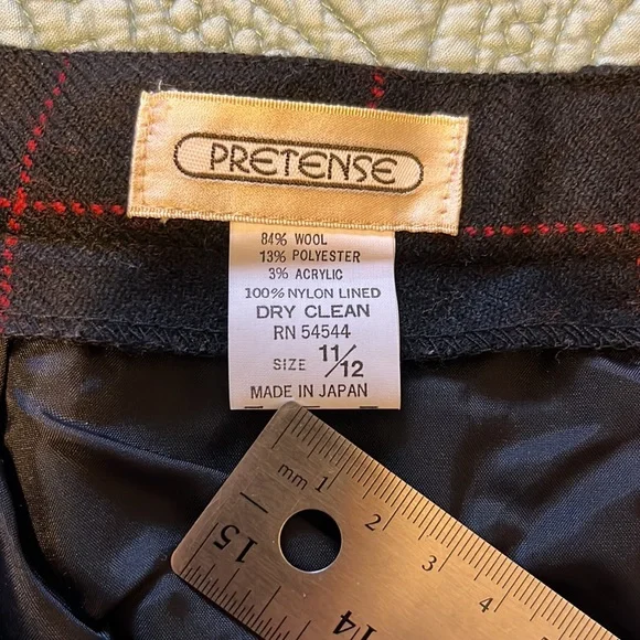 Vintage Pretense Wool Pants - Picture 6 of 8